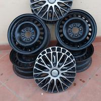 Cerchi e borchie Panda 4x4 seconda serie 