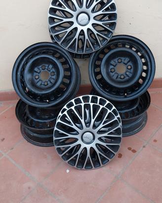 Cerchi e borchie Panda 4x4 seconda serie 