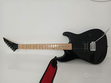 Chitarra Elettrica PSK Nera Made in Korea Vintage