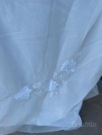 Copriletto matrimoniale bianco