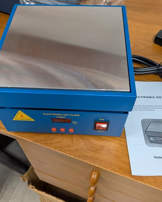 Piastra riscaldante 800w