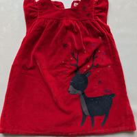 Vestito natalizio bimba