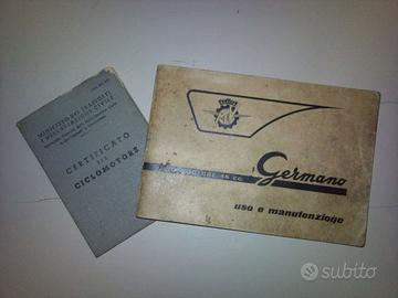 Ciclomotore d'epoca MV-Agusta modello Germano