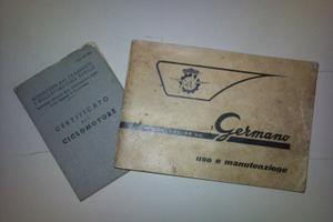Ciclomotore d'epoca MV-Agusta modello Germano