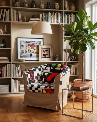 Poltrona IKEA Tullsta con Fodera Custom Pop-Art
