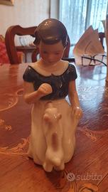 Royal Copenhagen – Bambina con Cagnolino – Mod. 47