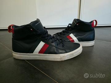 Sneakers alte Tommy hilfigher uomo TG 44