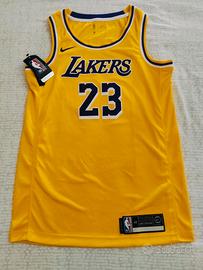 Canotta Basket LeBron James TG. S