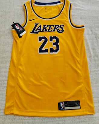 Canotta Basket LeBron James TG. S