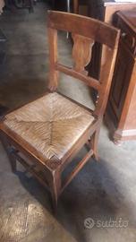 4 sedie antiche 