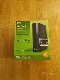
Hard disk
Western Digital My Book Essential 3TB