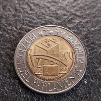 500 Lire 1999 Elezioni Parlamento Italia