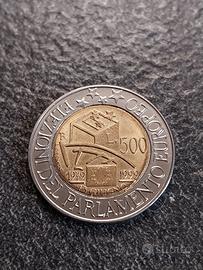 500 Lire 1999 Elezioni Parlamento Italia