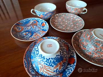 Tazze da thè in finissima porcellana cinese