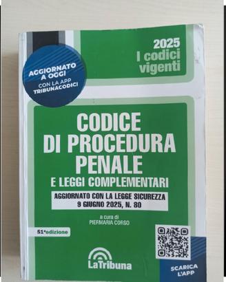 Codice di procedura penale - LaTribuna 2025