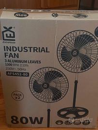Pack 2 Ventilatori a Piantana EXTRASTAR 80W