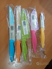 Set 5 Coltelli INOX BRANDANI - NUOVO
