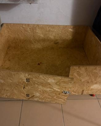 Cassa parto in legno