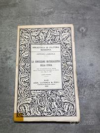 Libro “La concezione materialistica della storia”