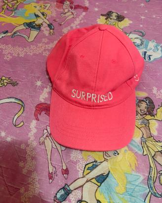 cappello fucsia donna