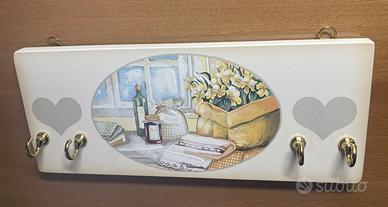 Appendi chiavi, asciugamani cucina Vintage