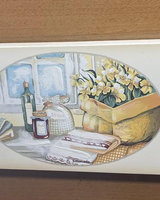 Appendi chiavi, asciugamani cucina Vintage