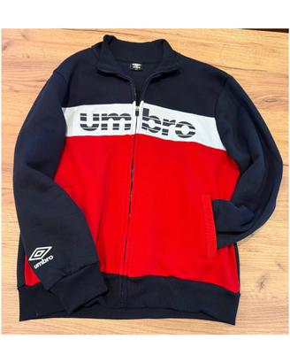 Umbro Hoodies felpa con cerniera tg XXL cotone