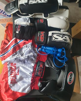 Set completo Kickboxing Bambino BORSONE O.MMAGIO