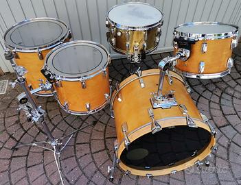 Batteria Pearl GLX 9500 del 1987 acero made Japan