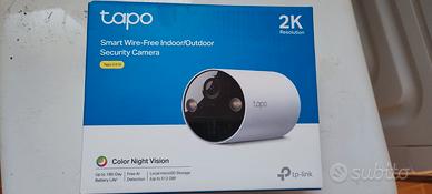 Telecamera TP-Link Tapo C410 2K Wireless Batteria