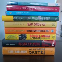 Lotto di 9 libri per ragazzi 