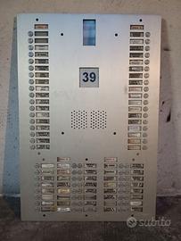 Pulsantiera citofono vintage