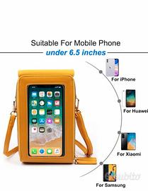 Mini borsa tracolla porta cellulare