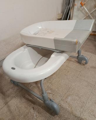 fasciatoio e bagnetto da vasca