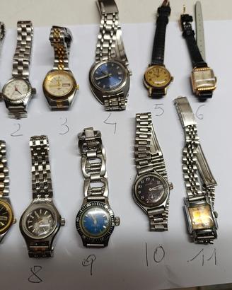 Orologi meccanici varie marche