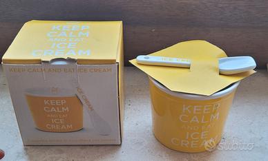 Tazza gelato Keep Calm and Eat Ice cream