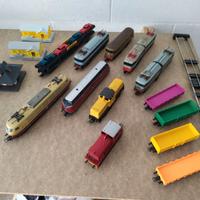 Scala HO  locomotive e vagoni