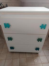 Mobile fasciatoio e bagnetto Colombini