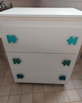 Mobile fasciatoio e bagnetto Colombini