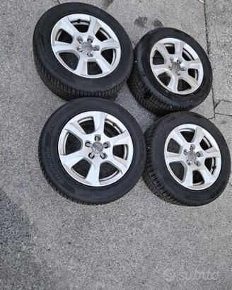 Cerchi Audi A4 Gomme invernali Hankook 225 55 R16 