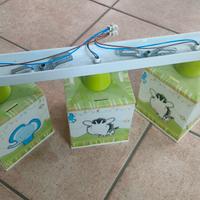 lampadario plafoniera cameretta bambini