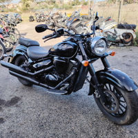 Moto custom Suzuki intruder Total black 2016 c800