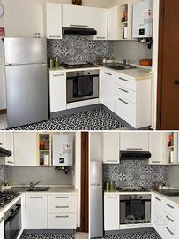 Cucina completa di elettrodomestici + frigo