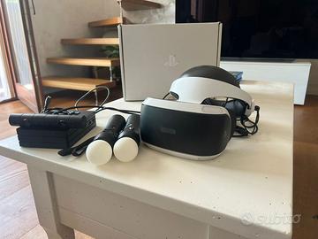 PlayStation VR (PSVR) + PlayStation Camera + 2 Con
