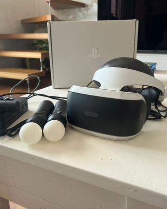 PlayStation VR (PSVR) + PlayStation Camera + 2 Con