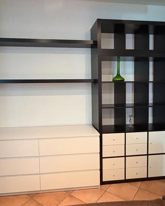 Composizione soggiorno IKEA Expedit/Kallax
