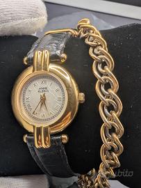 Anne Klein II – Orologio da donna vintage dorato c