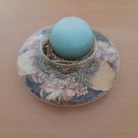 candela con supporto in vetro