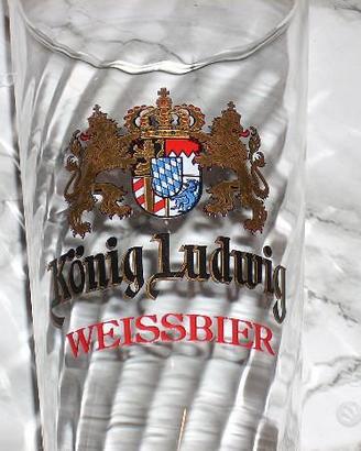 Weissbier Bicchieri birra König Ludwig