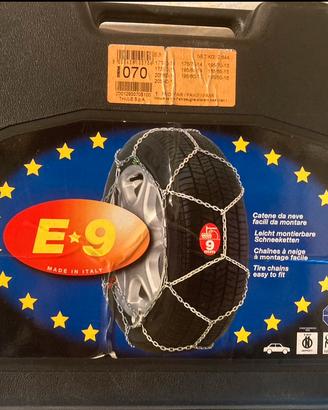 Catene da neve THULE E9 070-9 mm con valigetta